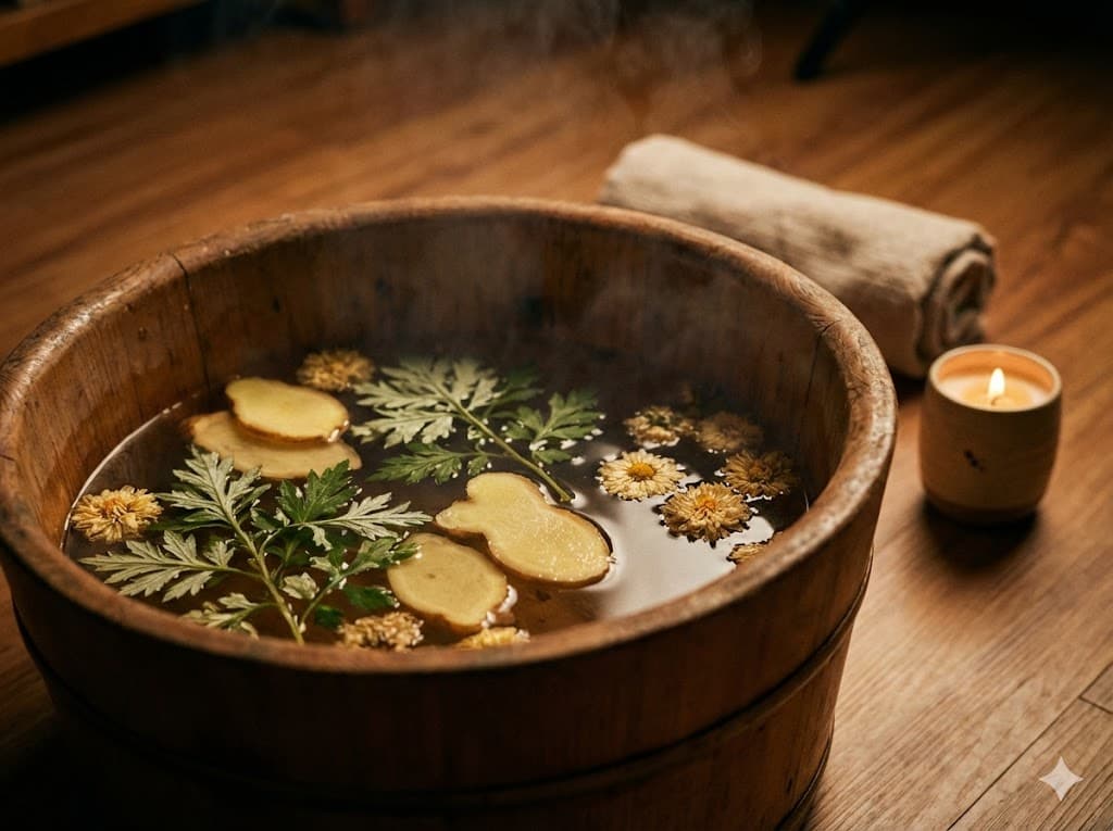 Ngâm Chân Thảo Dược: Bí Quyết Đánh Thức "Trái Tim Thứ Hai" Để Có Giấc Ngủ Ngon